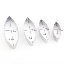 Ladda upp bild till gallerivisning, 4 St/Pack & 3 St/Pack Gumpaste Fondant Blomma Utstickare Lotus (Blomma & Blad) Dahlia pinnata 4 PCS/Set Fondant Gumpaste Flower Cutter Lotus Dahlia pinnata