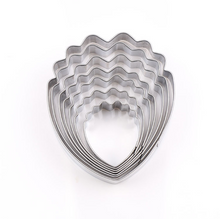 Ladda upp bild till gallerivisning, 7 St/ Pack Gumpaste Fondant Utstickare Pionblomma 7 PCS/Set Fondant Gumpaste Peony Flower Cutter