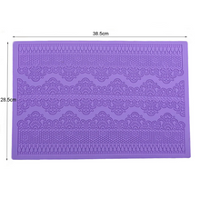 Ladda upp bild till gallerivisning, Stor Silikomart Silikonmatta-A (L) Large Silicone Lace Mat