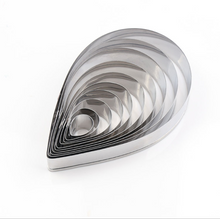 Ladda upp bild till gallerivisning, 10 St/Pack Utstickare Gumpaste Fondant Blomma Austin Rose