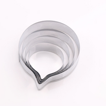 Ladda upp bild till gallerivisning, 4 St/Pack Gumpaste Fondant Utstickare Blomma Begonia 4 PCS/Set Fondant Gumpaste Flower Cutter Begonia