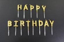 Ladda upp bild till gallerivisning, Happy Birthday Ljus Happy Birthday Candle