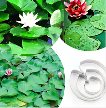 Ladda upp bild till gallerivisning, 4 St/Pack & 3 St/Pack Gumpaste Fondant Blomma Utstickare Lotus (Blomma & Blad) Dahlia pinnata 4 PCS/Set Fondant Gumpaste Flower Cutter Lotus Dahlia pinnata