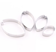 Ladda upp bild till gallerivisning, 4 St/Pack Gumpaste Fondant Utstickare Blomma Tulip 4 PCS/Set Fondant Gumpaste Flower Cutter Tulip