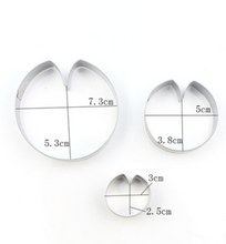 Ladda upp bild till gallerivisning, 4 St/Pack & 3 St/Pack Gumpaste Fondant Blomma Utstickare Lotus (Blomma & Blad) Dahlia pinnata 4 PCS/Set Fondant Gumpaste Flower Cutter Lotus Dahlia pinnata