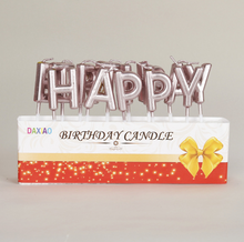 Ladda upp bild till gallerivisning, Happy Birthday Ljus Happy Birthday Candle