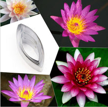 Ladda upp bild till gallerivisning, 4 St/Pack & 3 St/Pack Gumpaste Fondant Blomma Utstickare Lotus (Blomma & Blad) Dahlia pinnata 4 PCS/Set Fondant Gumpaste Flower Cutter Lotus Dahlia pinnata
