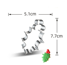 Ladda upp bild till gallerivisning, 9st/Pack Jul Utstickare Pepparkaksformar med stenciler Collection B 9 Pcs/Set Xmas Christmas Cookie Cutter Colletion B