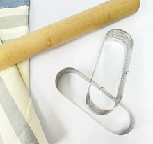 Ladda upp bild till gallerivisning, 6 St/Pack Små Perforerad Tårtring Dessert Mousse Perforated Oval Ring-Small 80*35*20mm