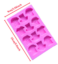 Ladda upp bild till gallerivisning, 12 i 1 Fotbollströjor Sockerpasta Choklad Silikonform