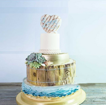 Ladda upp bild till gallerivisning, 5 i 1 Bark & Snäckskal Mönster Silikonform 5 in 1 Bark & Seashell Pattern Silicone Mold