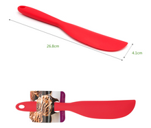 Ladda upp bild till gallerivisning, Extra Lång Slickepott Extra Long Silicone Spatula -Red