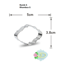 Ladda upp bild till gallerivisning, 3 St/Pack Plakett Pepparskakformar Utstickare Rektangulär Collection B