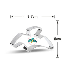 Ladda upp bild till gallerivisning, 8 St/Pack Utstickare Pepparkaksformar Dinosaurie med stensiler Collection B 8 PCS/Set Dinosaur Cookie Cutter with Stencils