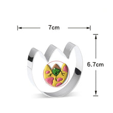 Ladda upp bild till gallerivisning, 8 St/Pack Utstickare Pepparkaksformar Dinosaurie med stensiler Collection B 8 PCS/Set Dinosaur Cookie Cutter with Stencils