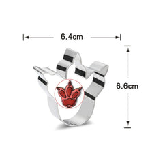 Ladda upp bild till gallerivisning, 8 St/Pack Utstickare Pepparkaksformar Dinosaurie med stensiler Collection B 8 PCS/Set Dinosaur Cookie Cutter with Stencils