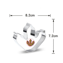 Ladda upp bild till gallerivisning, 8 st/Pack Utstickare Pepparkaksformar Dinosaurie med stensiler Collection C 8 PCS/Set Dinosaur Cookie Cutter Colletion C