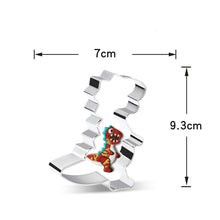 Ladda upp bild till gallerivisning, 8 St/Pack Utstickare Pepparkaksformar Dinosaurie med stensiler Collection A 8 PCS/Set Dinosaur Cookie Cutter with Stencils