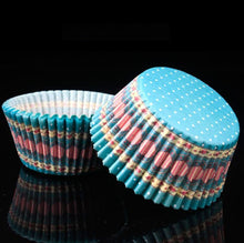 Ladda upp bild till gallerivisning, 100 St/Pack 4 Mönster Blandad Muffinsfomar