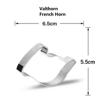 Ladda upp bild till gallerivisning, 13 St Orkesterinstrument & Musiknot Utstickare Pepparkaksform 13 PCS/Set Orchestra Instrument & Music Note Cookie Cutter Band Cookie Cutter