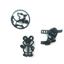 Ladda upp bild till gallerivisning, 11 St/Pack Rymdraket & Astronaut Utstickare Fondant Patchwork