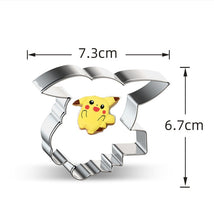 Ladda upp bild till gallerivisning, 5st/Pack Utstickare Pikachu 5 PCS/Set Pikachu Cookie Cutter
