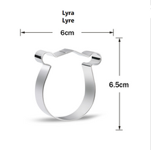 Ladda upp bild till gallerivisning, 13 St Orkesterinstrument & Musiknot Utstickare Pepparkaksform 13 PCS/Set Orchestra Instrument & Music Note Cookie Cutter Band Cookie Cutter