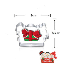 Ladda upp bild till gallerivisning, 9st/Pack Jul Utstickare Pepparkaksformar med stenciler Collection B 9 Pcs/Set Xmas Christmas Cookie Cutter Colletion B