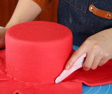 Ladda upp bild till gallerivisning, 4 i 1 Fondant Band Skärare 4 Pattern Fondant Ribbon Stripe Wheel Cutter