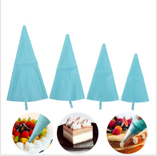 Ladda upp bild till gallerivisning, Reusable Pastry /Decorating Piping Bags (XL,L,M,S) & Piping Tip Converters (L,M,S) Set