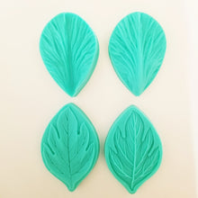 Ladda upp bild till gallerivisning, Dubbel Veiner Silikonformar Pion Blomma Double-XL Extra Large Double Sided Vein Peony Flower Silicone Mold-XL