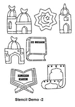 Ladda upp bild till gallerivisning, 8 St/Pack Eid Ramadan Muslim Fest Utstickare Colletion B Eid Fondant Kaka Bakaning 8 PCS/Set Eid Ramadan Muslim Holiday Cookie Cutters قطاعة البسكويتا لعيد رمضان