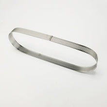 Ladda upp bild till gallerivisning, Perforerad Oval Paj Tårtring Dessert Mousse Perforated Oval Tart Ring255* 90*20mm
