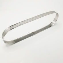 Ladda upp bild till gallerivisning, Perforerad Oval Paj Tårtring Ring Mousse Perforated Oval Tart Ring Mousse 290* 90*20mm