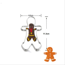 Ladda upp bild till gallerivisning, 8st/Pack Jul Utstickare Pepparkaksformar med stenciler Collection C 8 Pcs/Set Xmas Christmas Cookie Cutter Colletion C