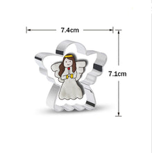 Ladda upp bild till gallerivisning, 9st/Pack Jul Utstickare Pepparkaksformar med stenciler Collection A 9 Pcs/Set Xmas Christmas Cookie Cutter Colletion A