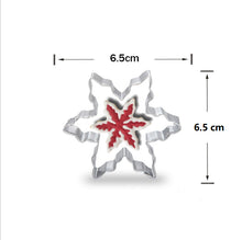 Ladda upp bild till gallerivisning, 8st/Pack Jul Utstickare Pepparkaksformar med stenciler Collection C 8 Pcs/Set Xmas Christmas Cookie Cutter Colletion C