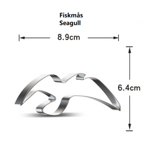 Ladda upp bild till gallerivisning, 9 St/Pack Utstickare Havsdjur Fisk Collection B 9 PCS/Set Ocean Animal Fish Cookie Cutter Collection B