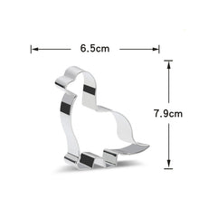 Ladda upp bild till gallerivisning, 8 St/Pack Utstickare Pepparkaksformar Dinosaurie med stensiler Collection D 8PCS/Set Dinosaur Cookie Cutter with Stencils