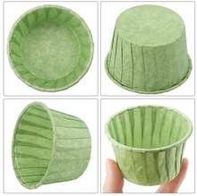 Ladda upp bild till gallerivisning, 50 St/Pack Muffinsformar Ljusgrön 50 PCS/Box Lamination Baking Cup