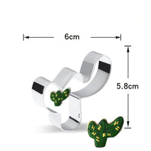 Ladda upp bild till gallerivisning, 8 st/Pack Utstickare Pepparkaksformar Dinosaurie med stensiler Collection C 8 PCS/Set Dinosaur Cookie Cutter Colletion C