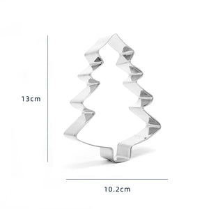 3 St/Pack Jul Pepparkaksform Julgranar 3 PCS/Set Christmas Tree Cookie Cutter, 3 ST/Set  Papparkaksformar Julgran