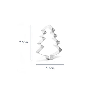 3 St/Pack Jul Pepparkaksform Julgranar 3 PCS/Set Christmas Tree Cookie Cutter, 3 ST/Set  Papparkaksformar Julgran
