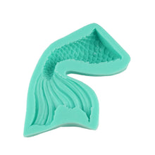 Ladda upp bild till gallerivisning, Sjöjungfru Fisk Svans Silikonform- A   Mermaid Fish Tail Siclione Mold- A
