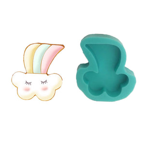 15 S &1 M  Unicorn  Silikonform 15 S & 1 Medium -Size  Unicorn  Silikonform