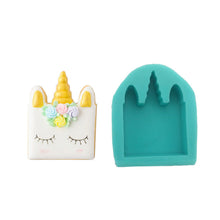 Ladda upp bild till gallerivisning, 15 S &amp;1 M  Unicorn  Silikonform 15 S &amp; 1 Medium -Size  Unicorn  Silikonform
