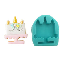 Ladda upp bild till gallerivisning, 15 S &amp;1 M  Unicorn  Silikonform 15 S &amp; 1 Medium -Size  Unicorn  Silikonform
