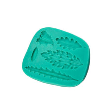 Ladda upp bild till gallerivisning, 5 i 1 L Fondant Silikonformar  Löv, 5 in 1 Leaf Silicone Mold
