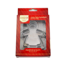 Ladda upp bild till gallerivisning, 3 St/Pack Jul Pepparkaksformar Ängel -A   3 PCS/Set Christmas Angel Cookie Cutter-A
