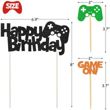 Ladda upp bild till gallerivisning, 25 St/Pack Digital spel Temafest Tåtor &amp; Cupcake Dekoration Cupcake Picks  25 PCS/Set Digital Game Themed Party Decoration
